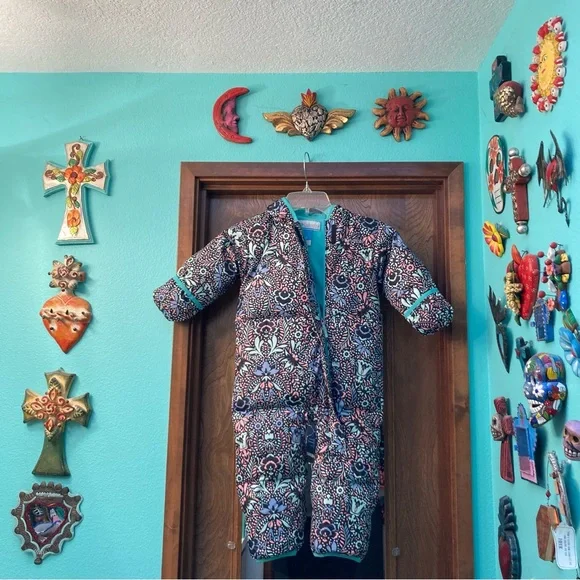 18-24 Months Columbia Patterned Baby Snowsuit - Picture 3 of 17